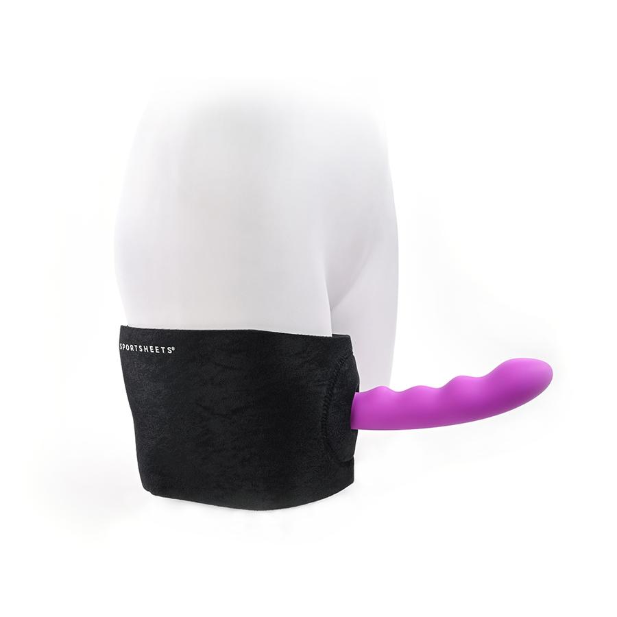 Ultra Thigh Strap On newly released from Sportsheets. Discover new levels of intimacy. The Sportsheets Ultra Thigh Strap On is built with a 6 inches wide band in soft