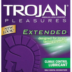 TROJAN PLEASURES EXTENDED 12PK