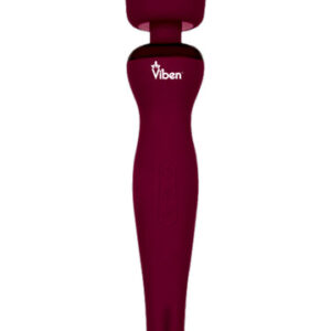 VIBEN SULTRY INTENSE HANDHELD WAND MASSAGER RUBY