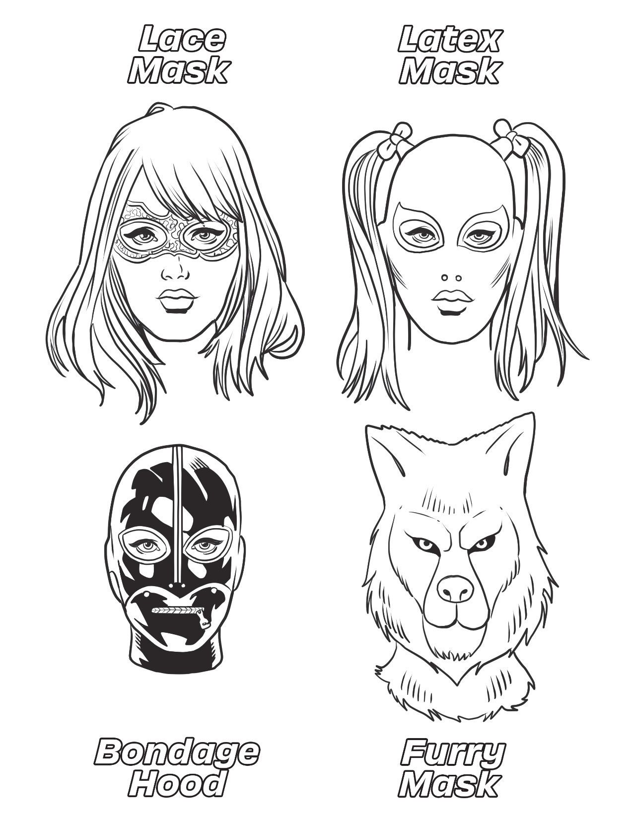 FETISHES ARE FUN COLORING BOOK (NET) - Image 4