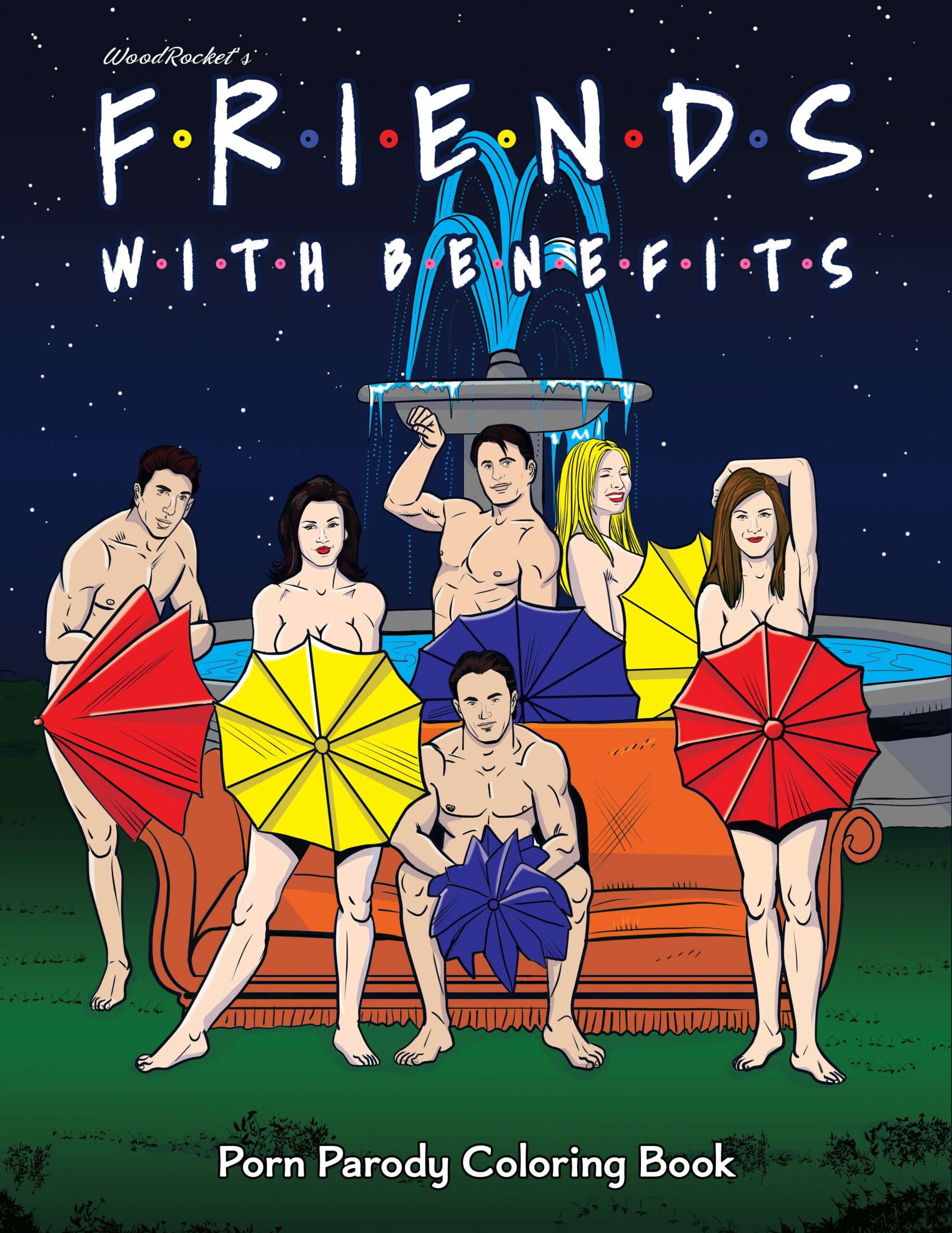 FRIENDS PORN PARODY COLORING BOOK (NET)