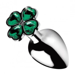 BOOTY SPARKS LUCKY CLOVER GEM ANAL PLUG MEDIUM