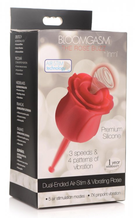 BLOOMGASM THE ROSE BUZZ DUAL- ENDED AIR-STIM ROSE - Image 7