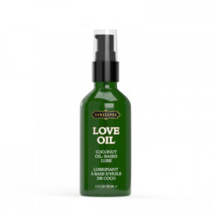 LOVE OIL Coconut Oil-based lube and body glide. Made from 100% natural and organic ingredients