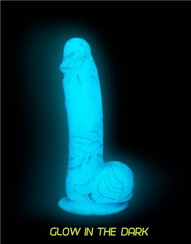 ADDICTION LUKE 7.5IN BLUE GLOW IN THE DARK - Image 4