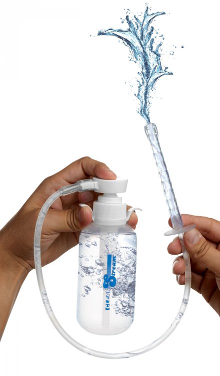 CLEANSTREAM PUMP ACTION ENEMA BOTTLE W/ NOZZLE 300ML - Image 2