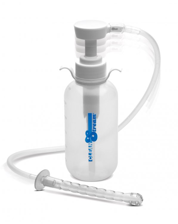 CLEANSTREAM PUMP ACTION ENEMA BOTTLE W/ NOZZLE 300ML - Image 3