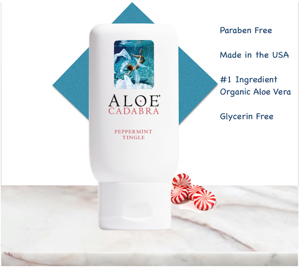 ALOE CADABRA ORGANIC LUBE PEPPERMINT 2.5 OZ - Image 3