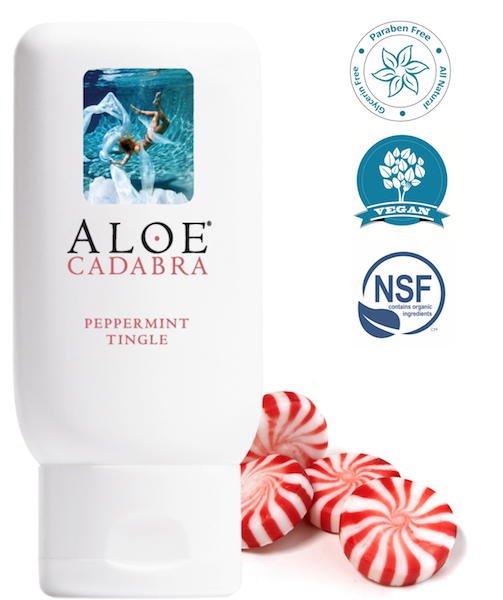 ALOE CADABRA ORGANIC LUBE PEPPERMINT 2.5 OZ - Image 4
