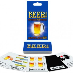 Beer Card Game from Kheper Games. Beer! Instant party just add beer. The Outrageously Fun Drinking Game The hilarious card game where you assign drinks