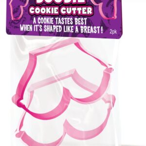 Boobie Shaped Cookie Cutters 2 per package from Hott Products. From the naughty cookie kitchen. A cookie taste better when it is shaped like a breast. Categories: Party Games