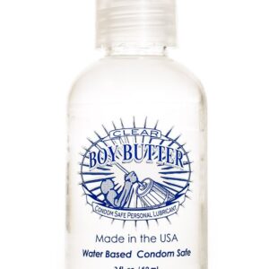 BOY BUTTER CLEAR 2 OZ BOTTLE