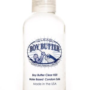 BOY BUTTER LUBRICANT CLEAR 4OZ BOTTLE