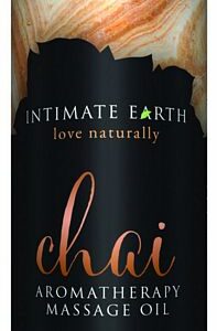 INTIMATE EARTH CHAI MASSAGE OIL 4OZ