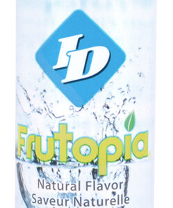 ID Frutopia Banana Flavored Lubricant 1 ounce. All natural treat! Frutopia is the state of ecstasy you will be in after tasting the natural flavors in this latest lubricant line by ID.  Frutopia gives you and your partner a delicious experience that no ot