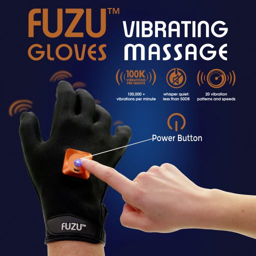 Fuzu Vibrating Massage Gloves from Doctor Love. Be honest