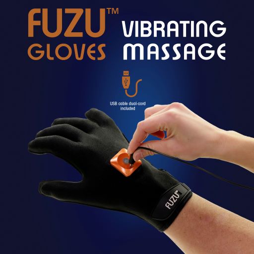 Fuzu Vibrating Massage Gloves from Doctor Love. Be honest