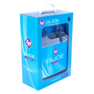 ID Glide Natural Feel Water Based 1 Gallon Personal Lubricant. The #1 selling product