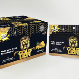 GOLD LION HONEY PINEAPPLE 24 PC DISPLAY (NET)