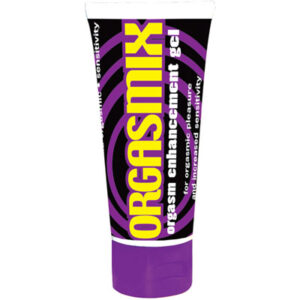 Orgasmix Gel 1 ounce Enhancement Female Arousal Gel tube from Hott Products Unlimited. Orgasmix is a water-based female arousal gel that can be used on the nipples or clitoris to make mild sensations feel wild! A great way to enhance regular sex and promo