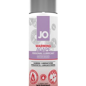 New formula. JO Agape Warming Lubricant 2 fluid ounces. JO for Women Lubricants use only the highest quality ingredients on the market