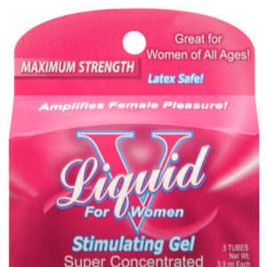 BODY ACTION LIQUID V FOR WOMEN BOX (3 PACKETS)(AROUSAL GEL)