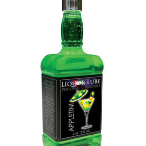 Liquor Lube Appletini Flavored Personal Lubricant 4 ounces from Hott Products Unlimited. Liquor Lube Personal Lubricant 4 ounces bottles. Get your sexual buzz on with Liquor Lube! Ingredients: Water