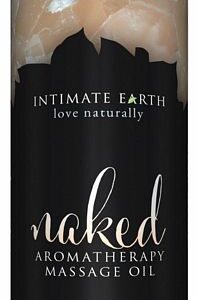 (D)INTIMATE EARTH NAKED MASSAG OIL 8OZ