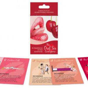 The Oral Sex Card Game from Kheper Games. Experience in oral adventures from Kheper Games. Have you tried oral sex in 5 positions? How about 10? 20?! Now try 50 different foreplay and oral sex positions! The oral sex card game offers you 50 different crea