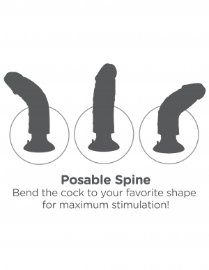 King Cock 10 inches Dildo Beige Vibrating Real Deal RD from Pipedream Products. Do you want your first vibrator to look and feel just like the rock hard stud you have always fantasized about? Stop dreaming and get down with the King! Every vein