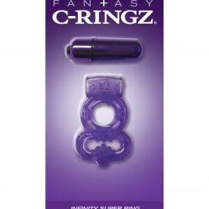 Fantasy C-Ringz Infinity Vibrating Super Ring Purple from Pipedream Products