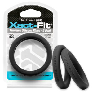 PERFECT FIT XACT-FIT #20 2 PK BLACK