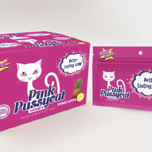 PINK PUSSYCAT YUMMY PINEAPPLE HONEY 24 PC DISPLAY (NET)