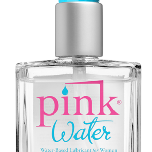 PINK WATER 4 OZ GLASS BOTTLE W/ PUMP