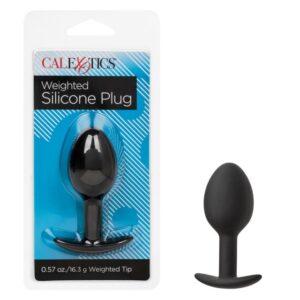 The Weighted Silicone Plug invites you to a world of enhanced sensory pleasure