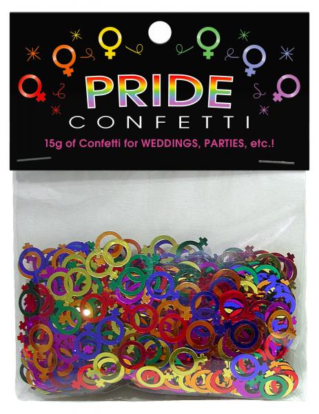 Pride Confetti Lesbian from Kheper Games. 15 grams of fabulous confetti that is perfect for weddings