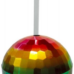 Rainbow Disco Ball Cup from Kheper Games. Get down with this funky cup that is totally hip! A super groovy accessory