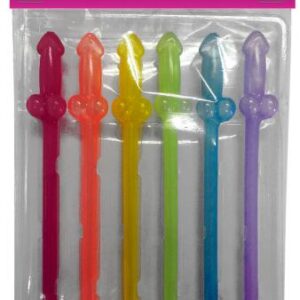 Rainbow Naughty Straws from Kheper Games. Turn any beverage into a good time with our Naughty Straws that glow in the dark. Hold them under the light for 1 to 2 minutes