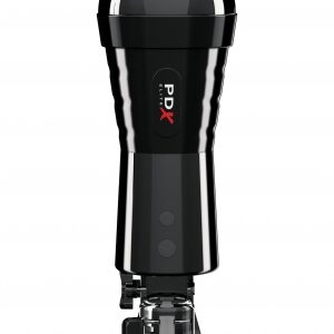 PDX Elite Cock Compressor Vibrating Stroker features innovative air bag technology is designed to inflate and deflate while surrounding your shaft with stimulating squeeze and release pleasure. Multiple air bags with multi functions