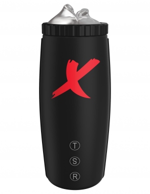 PDX Elite Moto Bator Stroker from PDX Brands. Experience the ultimate hands free experience! Intense suction and powerful piston action thrusting gives you intensified orgasms and maximum pleasure! Suction and thrusting can be enjoyed both together and se