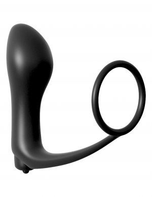 PDX Elite Ass-Gasm Vibrating Kit from Pipedream Products for men. With a sturdy