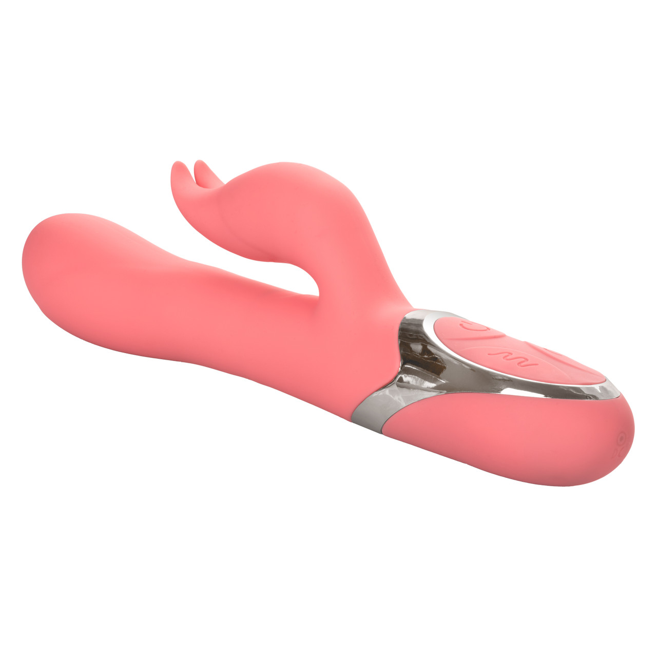 Enchanted Tickler Rabbit Style Vibrator from California Exotic Novelties features multiple rows of non-jamming pleasure beads. Bring a little magic to your bedroom with the Enchanted Tickler Vibrating Massager. Transport yourself to a wonderland of pleasu