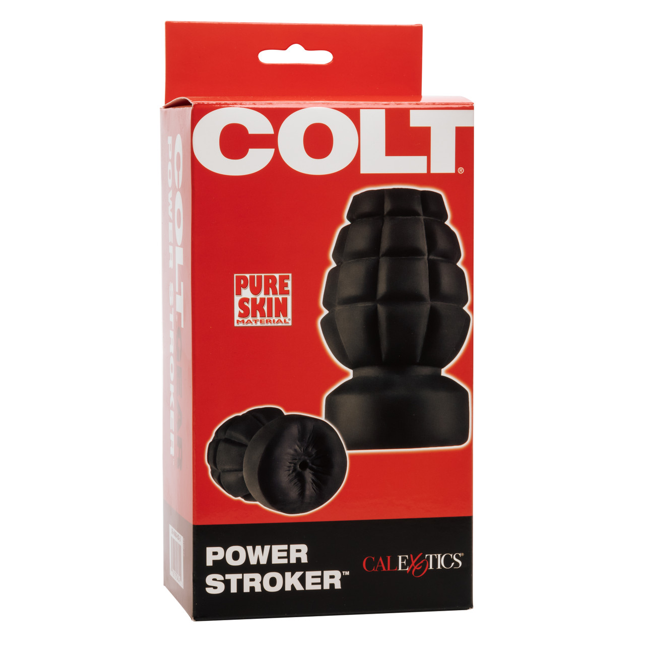 Colt Power Stroker from California Exotic Novelties. Cum on the ceiling and all over the room after using this sex grenade