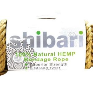 SHIBARI NATURAL HEMP BONDAGE ROPE 10 METERS