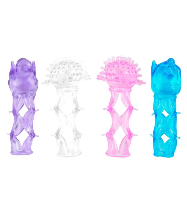 Happy Top Tickler Cage - Fantasy X-Tentions Point of Purchase Display of 8 assorted cages from Pipedream Products. Add a little more texture to your rod with this unique penis cage with tickler top! Give her a little more than what she bargained for with