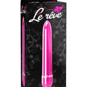 (WD) Le Reve Slimline Vibrator Pink awaken your senses. Le Reve is the heavenly new multiple speed massager designed to fulfill your dreams and desires. Modeled after a traditional slimline using today's technology