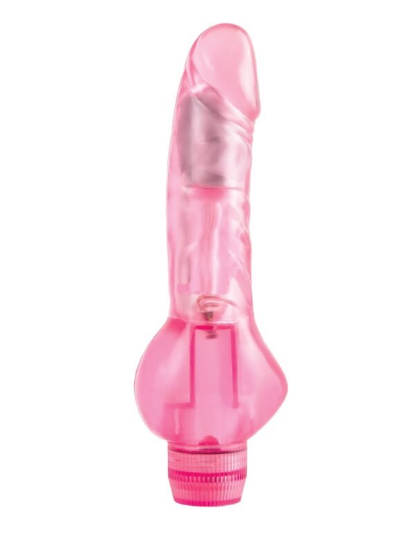 Juicy Jewels Rose Quartz Pink Realistic Vibrator from Pipedream Products. Diamonds used to be a girl's best friend