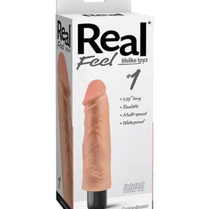 Real Feel Lifelike Toyz No. 1 Light Skin Tone Flesh Beige from Pipedream Products. Enjoy the Real Feel of super soft