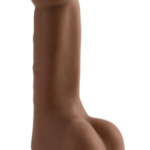New and improved! Real Feel Lifelike Toyz No. 2 Brown Vibrator from Pipedream Products. Enjoy the Real Feel of super soft