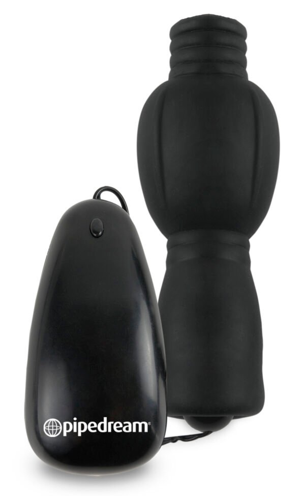 Fetish Fantasy Series Vibrating Head Teazer Black from Pipedream Products. Experience incredible sensations with the Vibrating Head Teazer! Made from life like materials